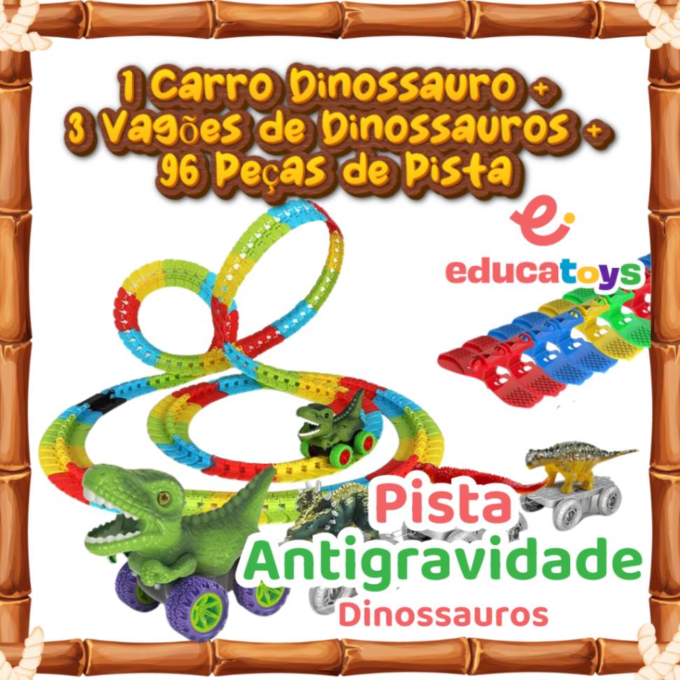 Pista Antigravidade Dinossauros