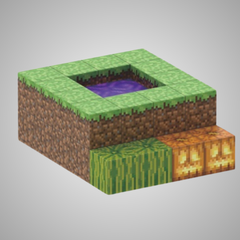 Campo de Abóbora (Ref. T044) -32 PEÇAS - Blocos Magnéticos Magnecraft