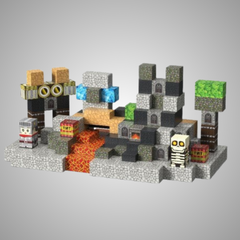 Fortaleza Sombria dos Cavaleiros - 150 peças - Blocos Magnéticos Magnecraft
