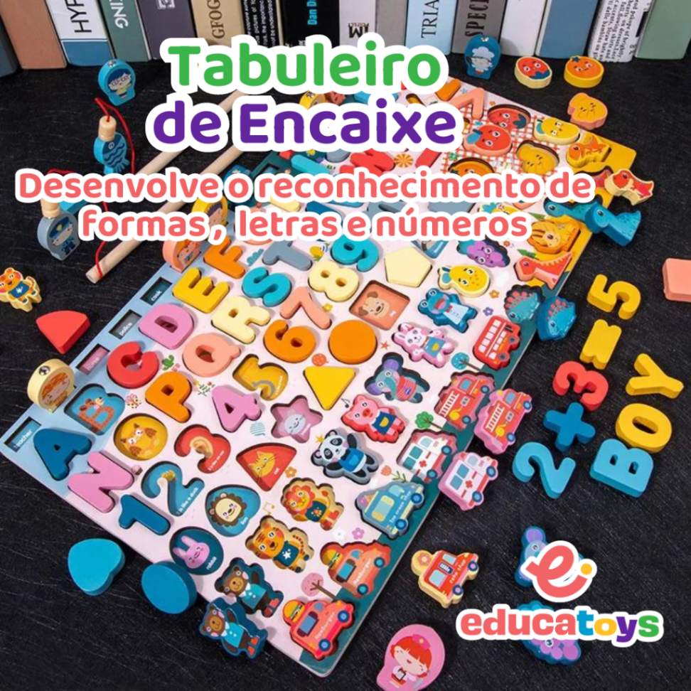 Tabuleiro Educativo Multifuncional