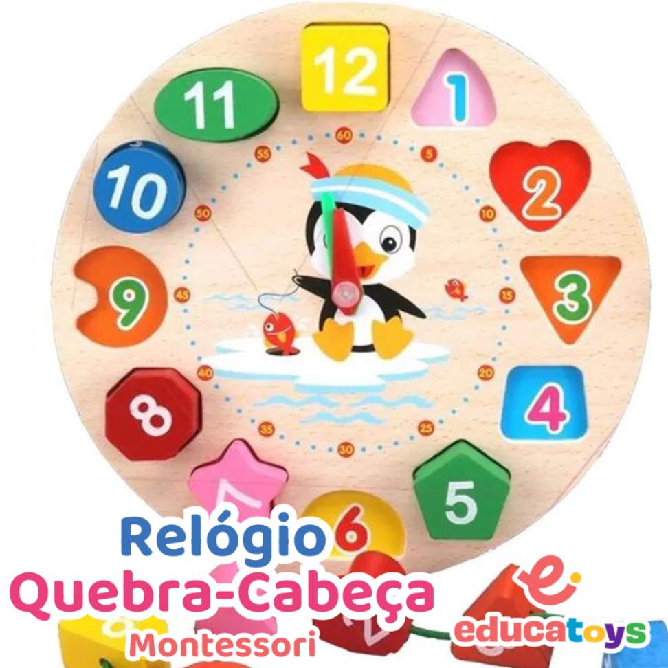 Relógio Quebra-Cabeça