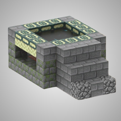 Fortaleza Subterrânea (Ref. T041) - 64 PEÇAS - Blocos Magnéticos Magnecraft