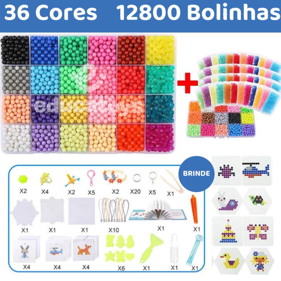 Kit de Contas Mágicas Educatoys
