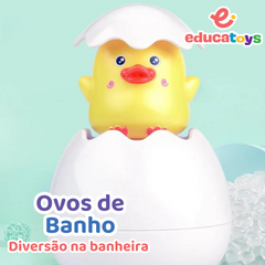 Ovinhos de Banho Divertidos - Pinguim e Pato