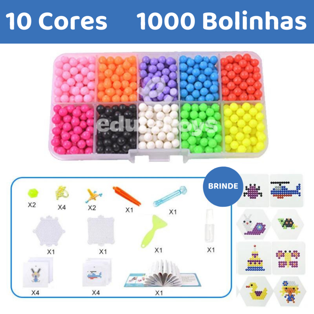 Kit de Contas Mágicas Educatoys