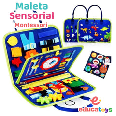 Maleta de Atividade Sensorial Montessori