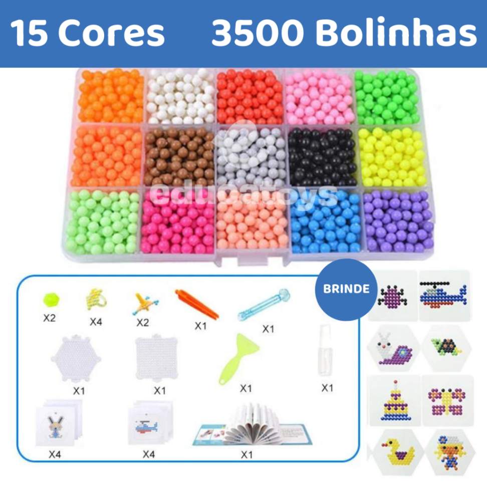 Kit de Contas Mágicas Educatoys