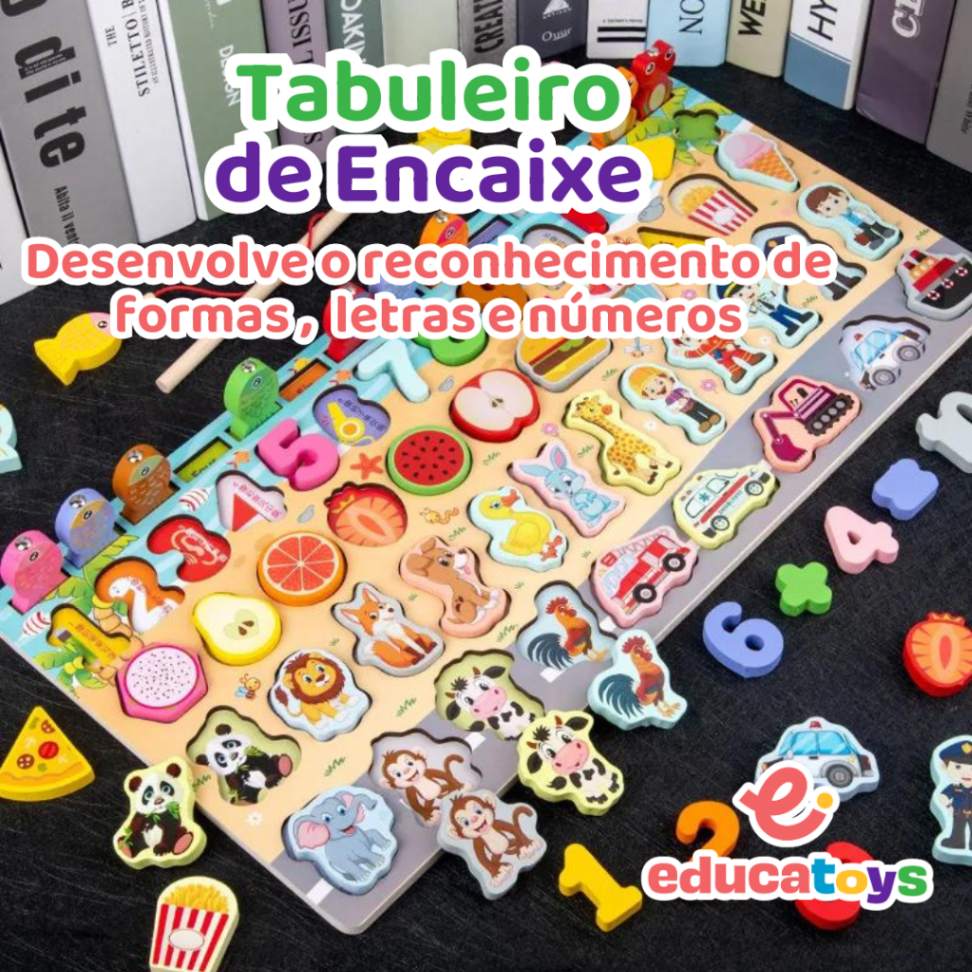 Tabuleiro Educativo Multifuncional