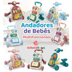 Andador de Bebê - Suporte de Atividades Multifuncional